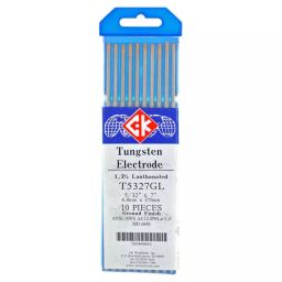 CK Worldwide 1.5% LANTHANATED 4.0 X 175 mm Tungsten Electrode Gold- T5327GL-image-34