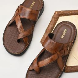 Regal Men's Tan Toe Ring Sandals-picture-26