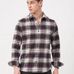 VASTRADO Core Fashion Multi Regular Fit Checks Shirt-4