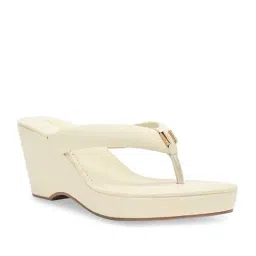 Rocia by Regal Women's Beige Thong Sandals-image-64