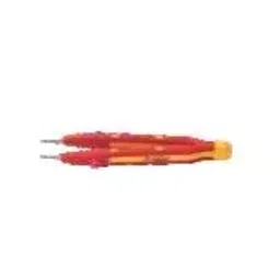 De Neers Red Injection Insulated Tweezer 6x150 mm, IST-148-18