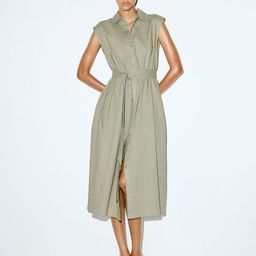 H&M Linen-Blend Shirt Dress-image-32