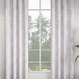 GM Grey Set of 2 Room Darkening Door Curtain-image-9