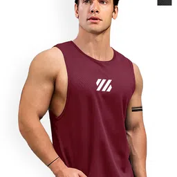 AUSK Pack Of 2 Printed Gym Innerwear Vests A723+764-13