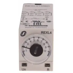 Schneider Electric 24 V DC 5 A Plug In Mount Timer Relay, REXL4TMBD-36