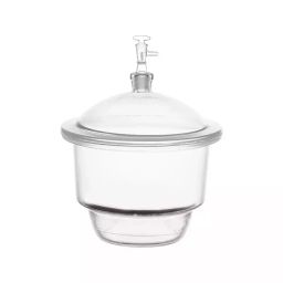 Almicro 304.8 mm (12 Inch) Vaccum Desiccator Borosilicate Glass with Stop Clock-picture-17