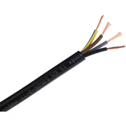 RS PRO 4 Core Power Cable 100 m 0.75 mm² Black 300 V, 500 V, 7756148-image-98