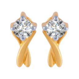P.C. Chandra Jewellers 18 kt Gold & Diamond Earrings-picture-31