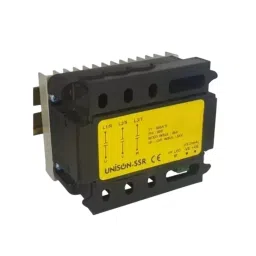 Unison Solid State Relay DC to AC 50 Amp 24-480 VAC Output Voltage, UNI 905 3PH ZDA 48 50 01-9