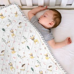 HOMEMONDE White & Yellow Cartoon Characters AC Room Single Bed Blanket-image-12