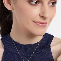 ReNi Brass Gold-Plated Necklace-image-52