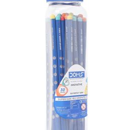 DOMS X1 Pencils Jar 30 Pieces (Design & Print May Vary)-15