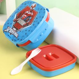 Marvel Hero Insulated Spiderman Lunch Box - Blue-10