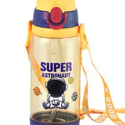 Sanjary Plastic Super Astro 600ml Water Bottle for kids color design may vary-image-47