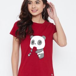 HESHA Women Graphic Printed T-shirt-image-72