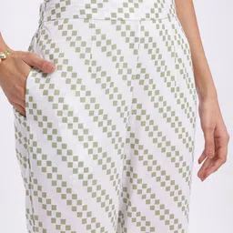 Anouk Rustic Ethnic Motifs Print Kurta & Trousers with Dupatta image 3