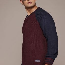 The Roadster Lifestyle Co. Ribbed Longline Acrylic Cardigan-image-9