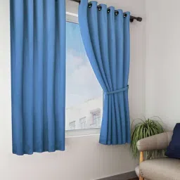 Bianca Blackout Blue Window Curtains-39
