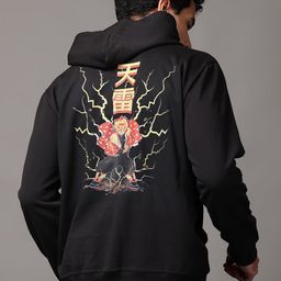 zentik Men Printed Hooded Pullover Sweatshirt-picture-5