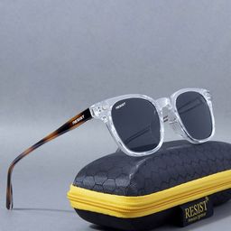 RESIST EYEWEAR Unisex Wayfarer Sunglasses with UV Protected Lens-44