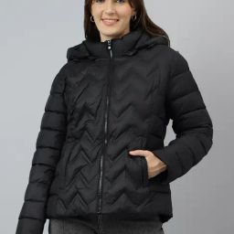 Latin Quarters Black Solid Casual Jacket-picture-46