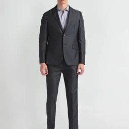 Arrow Grey Regular Fit Two Piece Suit-image-23