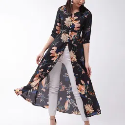 Miss Chase Black Printed Maxi Top-picture-48