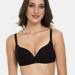 Tweens Black Non Wired Padded T-Shirt Bra-image-20