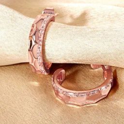 The Real Effect London The Opalia Rhodium Plated Silver Hoop Earrings-image-45