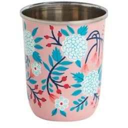 Chumbak Quiet Jungle Pink Tumbler-image-42
