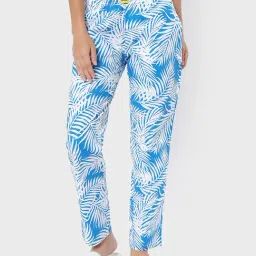 Bewakoof Blue Printed Pyjamas-picture-31