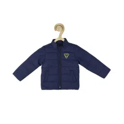 Allen Solly Kids Navy Quilted Full Sleeves Jacket-image-63