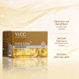 VLCC Insta Glow Gold Bleach & Insta Glow Diamond Bleach Combo image 2