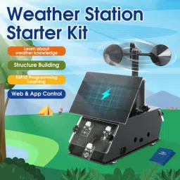 ACEBOTT ESP32 IOT Weather Station Starter STEM Kit Compatible With Arduino image 5