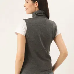 Belle Fille Grey Textured Jacket image 2