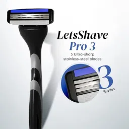 LetsShave Pro 3 Value Set for Men (Multicolor) image 2