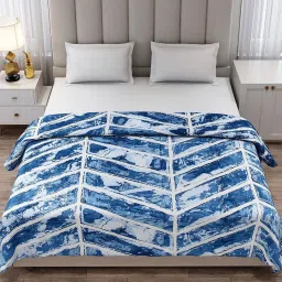 Monte Carlo Legacy-Db Blue Polyester Printed 290 GSM Double Blanket image 2