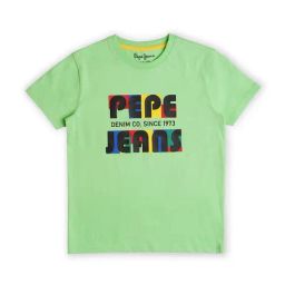 Pepe Jeans Kids Green Graphic Print T-Shirt-picture-36