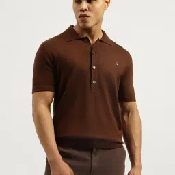 United Colors of Benetton Brown Regular Fit Polo T-Shirt-picture-25