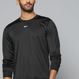 Reebok Men Black Solid FND Training Sweatshirt-image-98