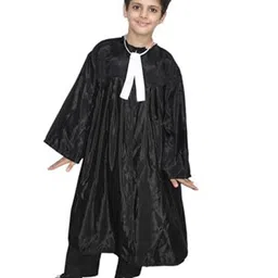 Kaku Fancy Dresses Kids Our Community Helper Lawyer Costume Coat With Tie-image-32