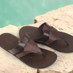 Metro Men's Brown Casual Sandals-picture-38