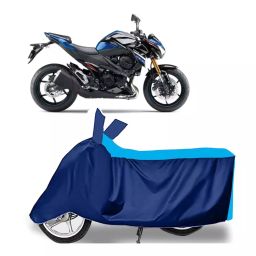 Auto Pearl Two Wheeler Cover for Kawasaki Z800 - Cyan, Blue-image-33