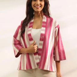 Fabindia Multicolored Printed Shrug-picture-24