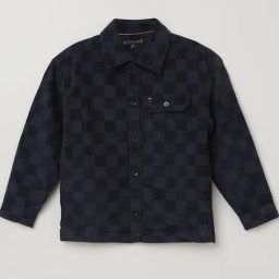 Tommy Hilfiger Boys Navy Cotton Printed Shirt-image-30