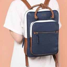 Lavie Luxe Navy LX Harris24 Laptop Backpack-48