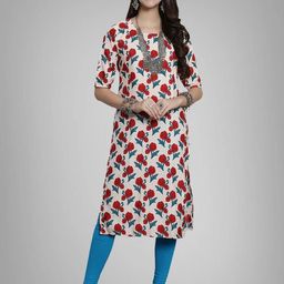 Ethnic basket Women Red Kurtas-picture-31