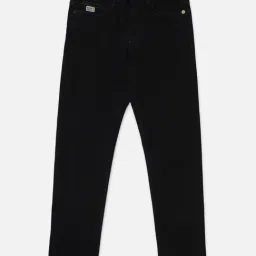 Allen Solly Junior Black Solid Jeans-image-100