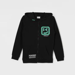 Fame Forever by Lifestyle Boys Black Cotton Printed Sweatshirt-image-40
