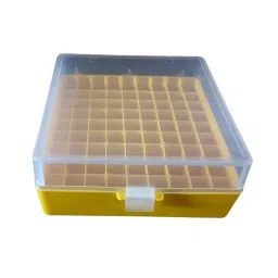 AANIJ 1.8 ml 81 Compartment Cube Box - Yellow, ASFSY0372-43